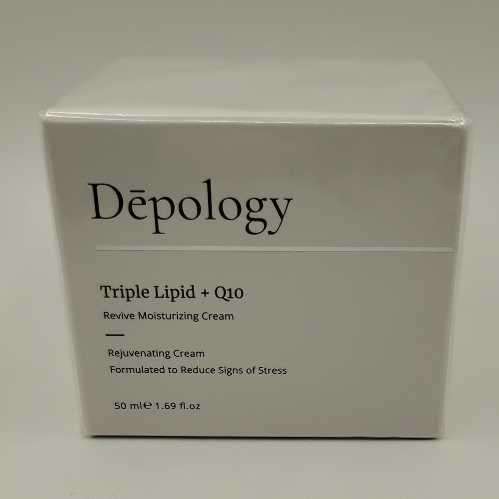 Depology Triple Lipid + Q10 Revive Moisturizing Cream BRAND NEW IN SEALED BOX - Picture 1 of 3